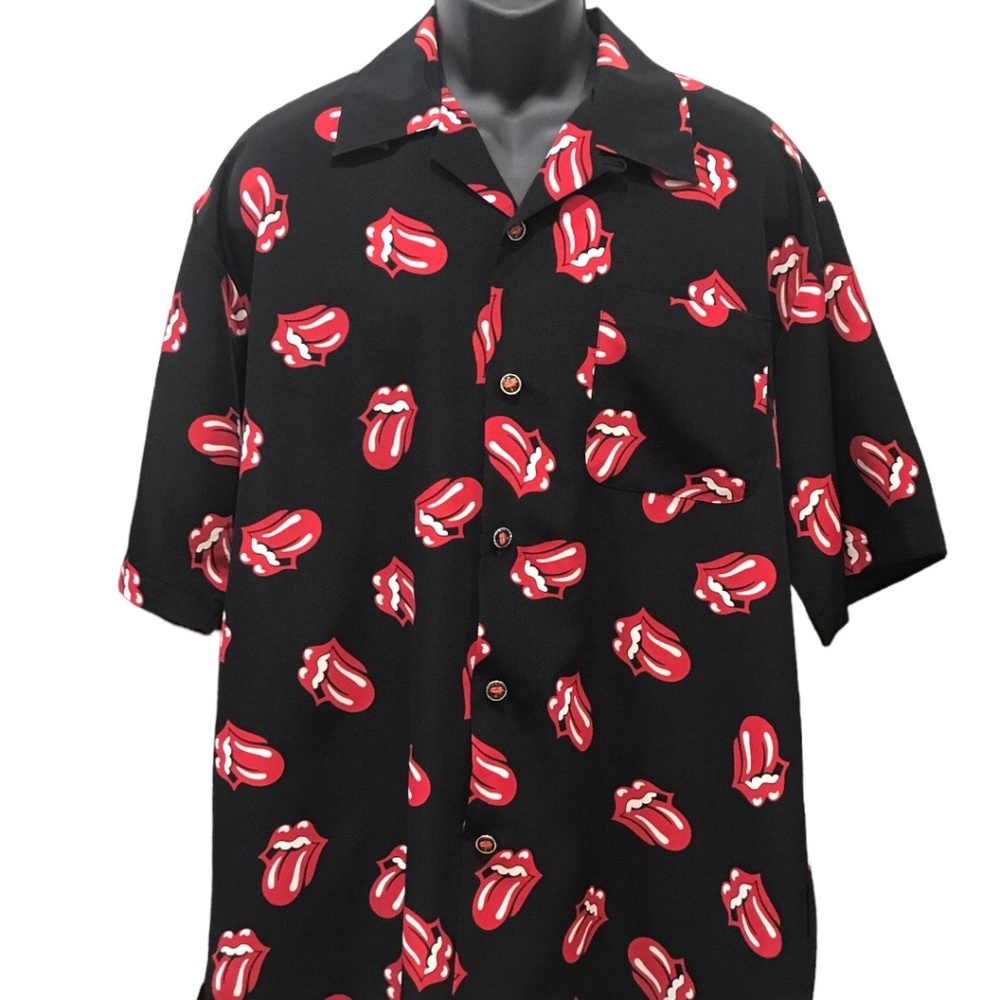 Rolling Stones Licks Tour Shirt - Men's XL.